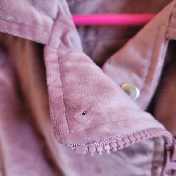 Velvet toddler jacket - Picture 4 of 5